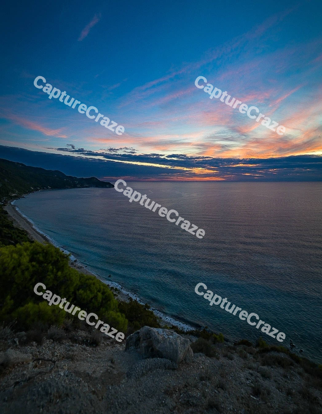 Beach sunset